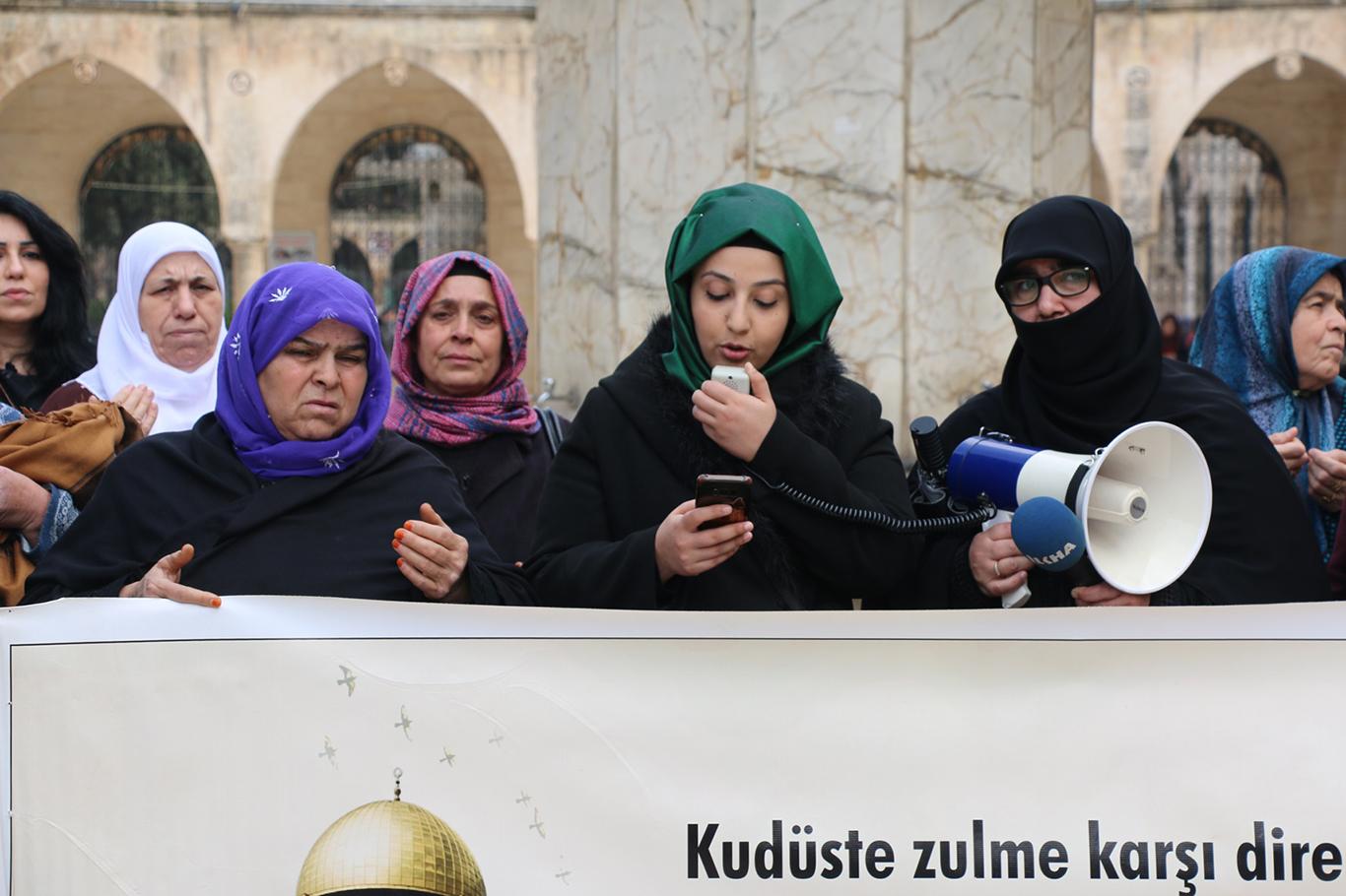 Kudüs Anneleri Platformu: Müslümanların kalbi Kudüs’te ve Mescid-i Aksa’da atmaktadır
